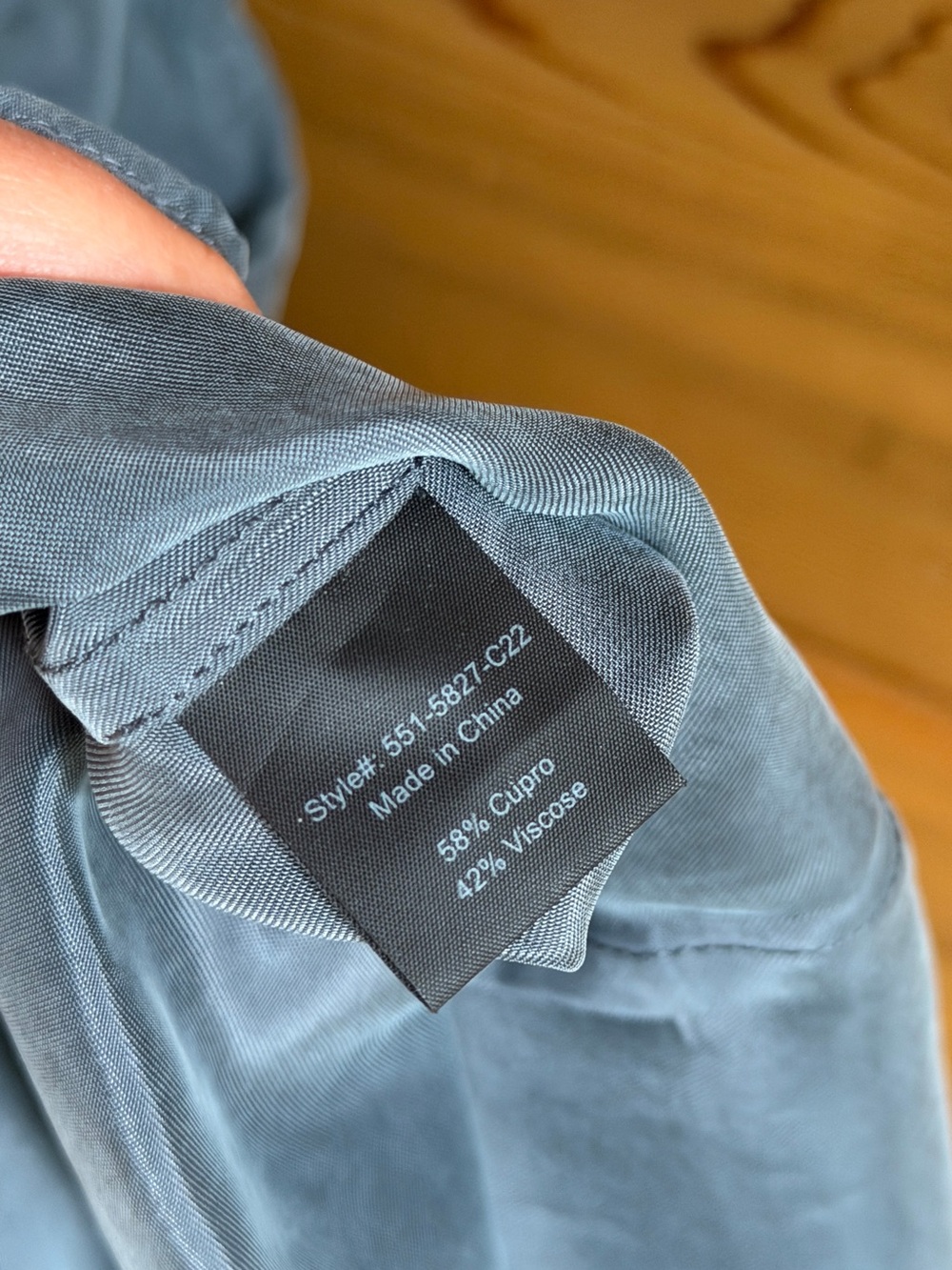 Jenni Kayne Slate Blue Slip Maxi Dress - Picture 5 of 5